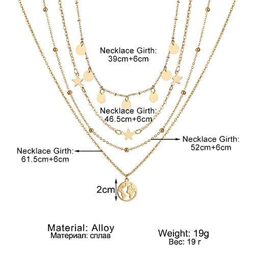 YouBella Jewellery for Women Stylish Pendant Necklace for Women & Girls (Gold) - Image 2